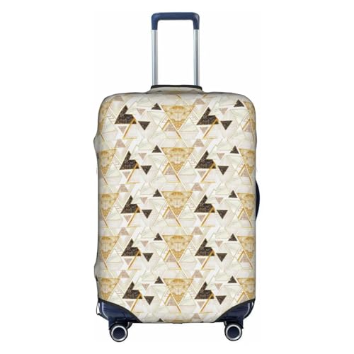 Housse de protection universelle motif abstrait blanc pour organiseur de sac imperméable M