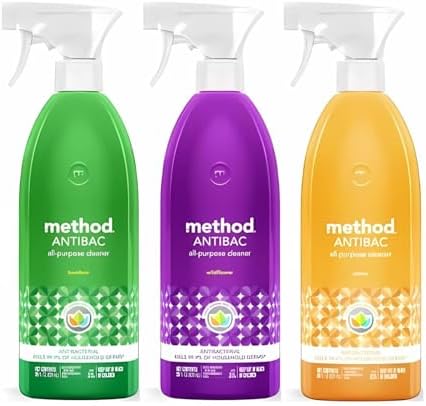 Method Cleaner Trio, Refreshing Scents for Every Space, Bamboo Bl...