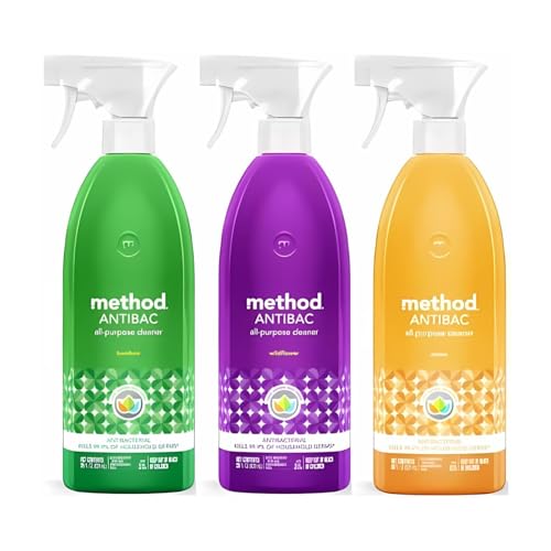 Method Cleaner Trio, Refreshing Scents for Every Space, Bamboo Bliss,