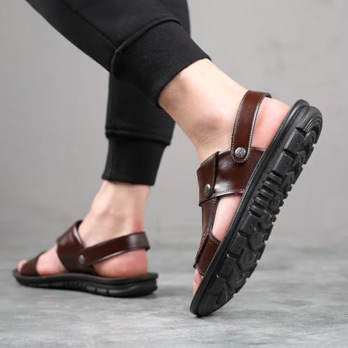 Sandalias convertibles de hombre con puntera abierta para un paseo fresco e informal 2
