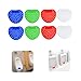 Urinal Screens Deodorizer Set Anti-splash Anti-odor Urinal Sieve Deodorant Freshener 8PCS Aromatic tablets