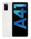 Samsung Galaxy A41 White, SM-A415FZWDEUB