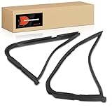A-Premium 2PCS Left & Right Window Molding Trim Weather Stripping Kit Compatible with Ford F-150 F150 F-250 F250 F-350 F350 1980-1986, F-100 F100 1980-1983, Bronco 1980-1986