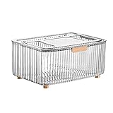 【Étagère de Stockage Multifonctionnelle】: Etagere Murale pour Organisateur de Routeur Multicouche. Avec compartiment amovible pour un rangement facile en couches de votre routeur, décodeur, prise, multiprise, câble, fils, console de jeu, télécommandes et lecteur DVD, etc. Gardez votre salon, cuisine, chambre, bureau, bureau bien rangé.