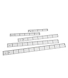 Marca-Faibo Faibo 41130 - Regla plana, 30 cm, transparente