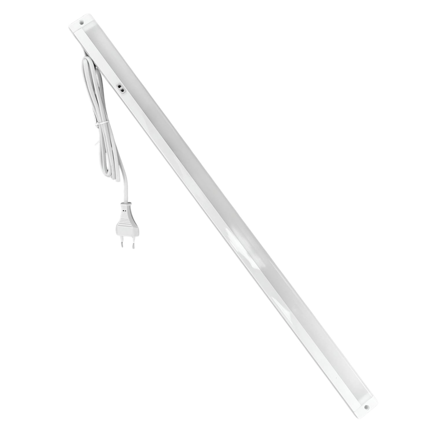 Evotrade Luminella Sottopensile LED Marbella con Dimmer Tattile e ON/OFF a Sfioramento – Luce Regolabile 3000-6500K, Lunghezza 60 cm, Cavo 1,5 m con Spina Europea, per Cucina e Ufficio