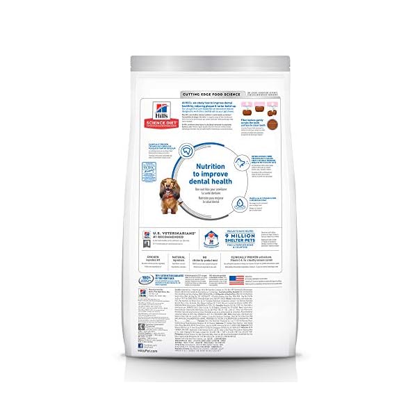Hill’s Science Diet Adult Oral Care Chicken, Rice & Barley Recipe Dry Dog Food for dental health, 4 lb Bag Hill’s Science Diet Adult Oral Care Chicken, Rice & Barley Recipe Dry Dog Food for dental health, 4 lb Bag
