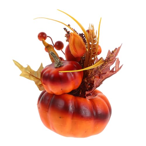 Ciieeo Decorazione Zucche Artificiali Schiuma per Halloween e Ringraziamento Ornamentali per Feste e Negozio Realistico Foam per Autunnali e Centrotavola