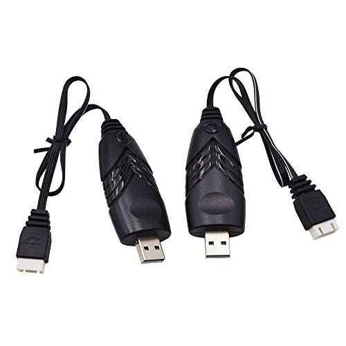 Blomiky 2 Pack 11.1V 1.5A USB Charger Cable suitable for RC Car Boat Airplane Drone Airsoft 11.1V 3S 3 Cell Lipo Battery / 11.1V USB New 2 - Thumbnail 5