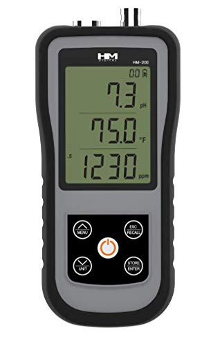 HM Digital HydroMaster portable with pH, EC, TDS and Temperature (HM-200)