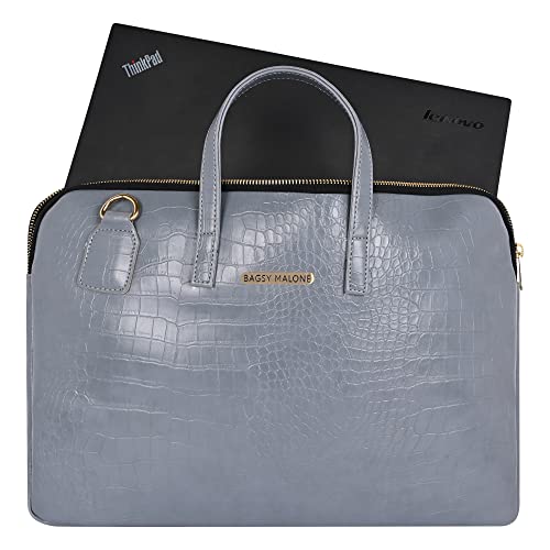 Image of Bagsy Malone Vegan Leather Unisex Laptop Bag-LB0014