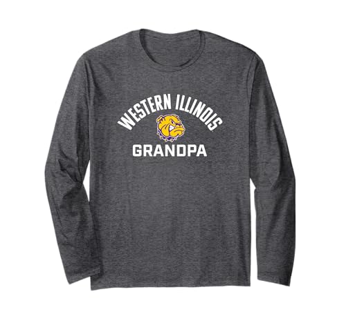 Western Illinois University Leathernecks Grandpa Long Sleeve T-Shirt