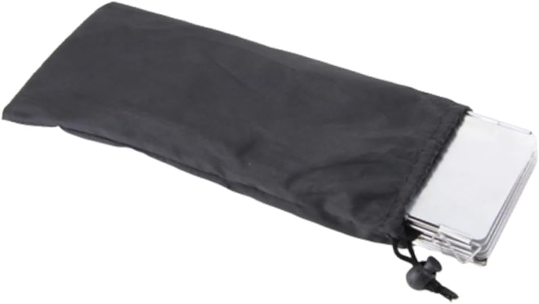 10pcs Foldable for Outdoor Camping Barbecue Picnic Space-saving Design Cloth Bag Wear-resistant Efficient