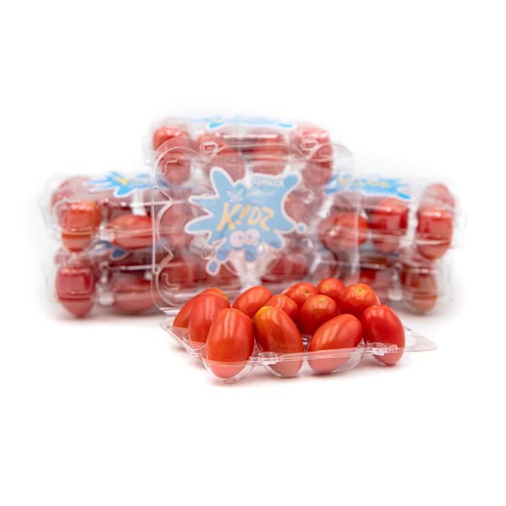 Tomate Cherry Pera Rojo Vuelta al Cole (850g) 0,85kg, La Parcela, Origen España, Andalucía (Costa Tropical), Comprar Verdura Fresca, De La Huerta A Tu Casa, Producto de Cooperativa Granada La Palma