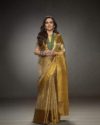 Generic gold bhagalpuri silk saree – image 2