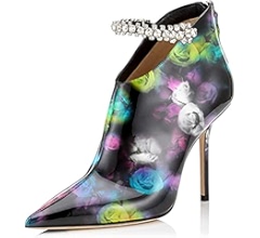 Amazon.com | XYD Women Crystal Strap Stiletto Evening Dress