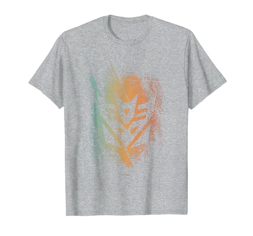 Image of Transformers Classic Decepticons Emblem Distressed Logo T-Shirt, Men, Heather Grey, Medium