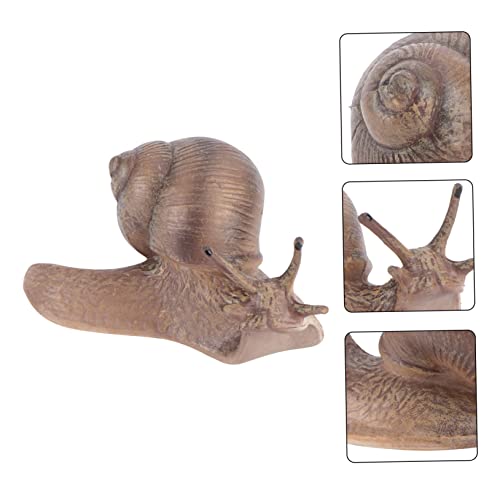 FRCOLOR 3 Pecas Caracol Micro Paisagem Brinquedos Infantis Artesanato Paisagístico Decoração De Mesa