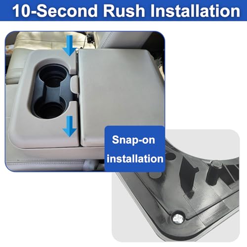 Repuesto portavasos consola central para Ford F250-F550 1999-2010 miniatura 6