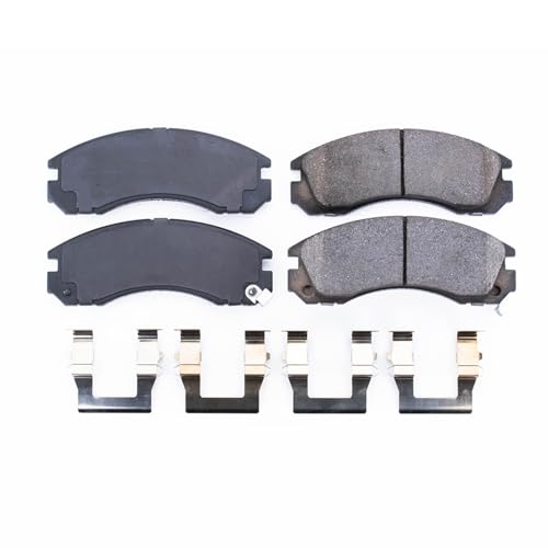 Image of PowerStop Front Brake Pads for Dodge Stealth 1991-96 |Eagle Talon 1993-98 |Mitsubishi 3000GT 1991-99 |Diamante 1992-04 |Eclipse 1994-00 - Z17 Ceramic Brake Pads with Installation Hardware, 17-530