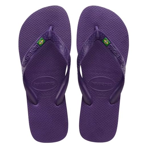 Havaianas Brasil, Flip Flop Unisex Adults, New Purple, 11/12 UK