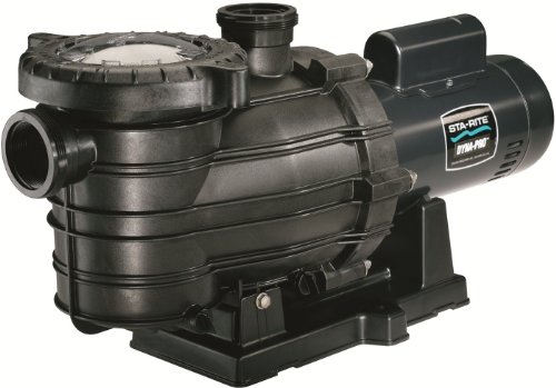 Pentair Sta-Rite MPE6C-204L Dyna-Pro Energy Efficient Single Speed Full Rated Self-Priming Pool and Spa Pump with Easy Off Lid, 1/2 HP, 115/230-Volt