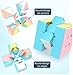 CuberSpeed Moyu MoFang JiaoShi Macaron Meilong 3x3 stickerless Magic Cube MFJS MEILONG 3x3x3 Cubing Classroom Meilong 3x3 Macaron Speed Cube
