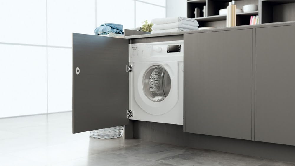 Hotpoint Ariston Lavatrice da incasso a carica frontale: 7,0 kg, BI WMHG 71483 EU N