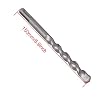 10mm/0.4inch Diameter Carbide Tipped Masonry Impact Concrete Drill Bit SDS-Plus Rotary Hammer Bit 150mm/5.9inch Long