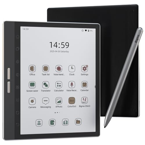Amazon.co.jp: Bigme B751C-S カラー 電子書籍、電子ペーパ タブレット