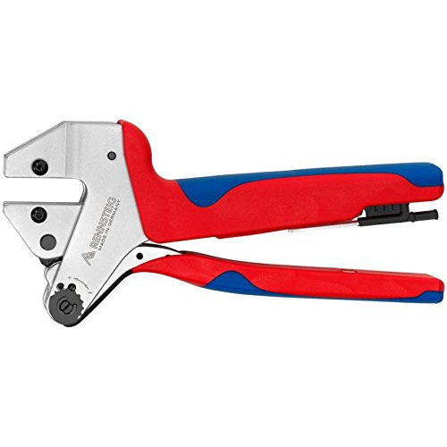 Rennsteig Crimpador PEW12.90-1 forjado en acero especial para ingeniería eléctrica