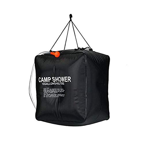 Eastbride Solaire Douche de Camping ,Portable Solaire Chauffe,Sac de Douche extérieur 40L, Sac de Douche Solaire Portable Cover