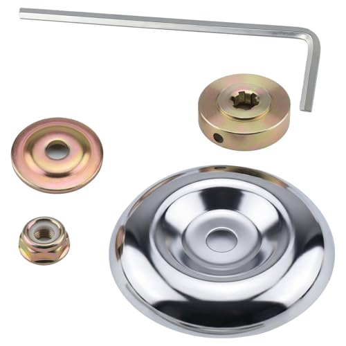 Wcawnlt 5 Pièces Kit Ecrou Tete Debroussailleuse Accessoires, Kit Fixation écrou Lame Boîte, Kit Adaptateur Lame Tondeuse, Accessoire Coupe-Bordures,...