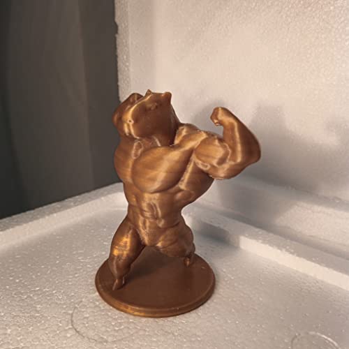 Capivara Bodybuilder (bronze/marrom)