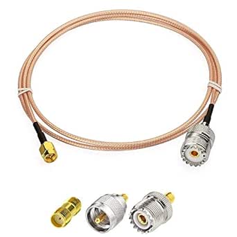 Superbat Câble SMA SO239 30cm SMA Mâle à SO239 UHF Câble RG316
