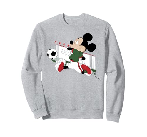 Sweatshirt Disney Mickey soccer Mexique pour homme et femme en coton