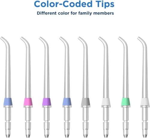 Image of Replacement Heads for Waterpik, Replacement Picks for Water Pik Water Flosser (8 Classic Jet Tips)