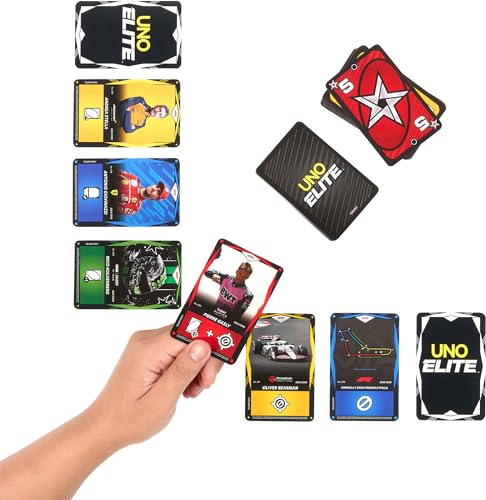 Jeu De Cartes Mattel JLV42 – Uno Élite Formule 1 Édition Avec 4 Boosters - vue 7