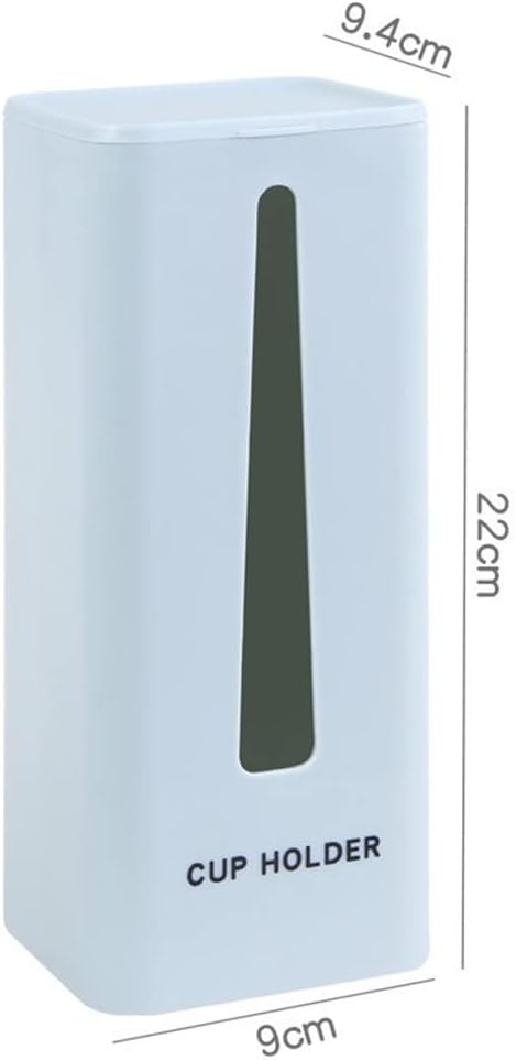 Wall-mounted Disposable Single-cylinder Cup Taker Household Water Dispenser Snap-on Paper Kitchen Storage Box