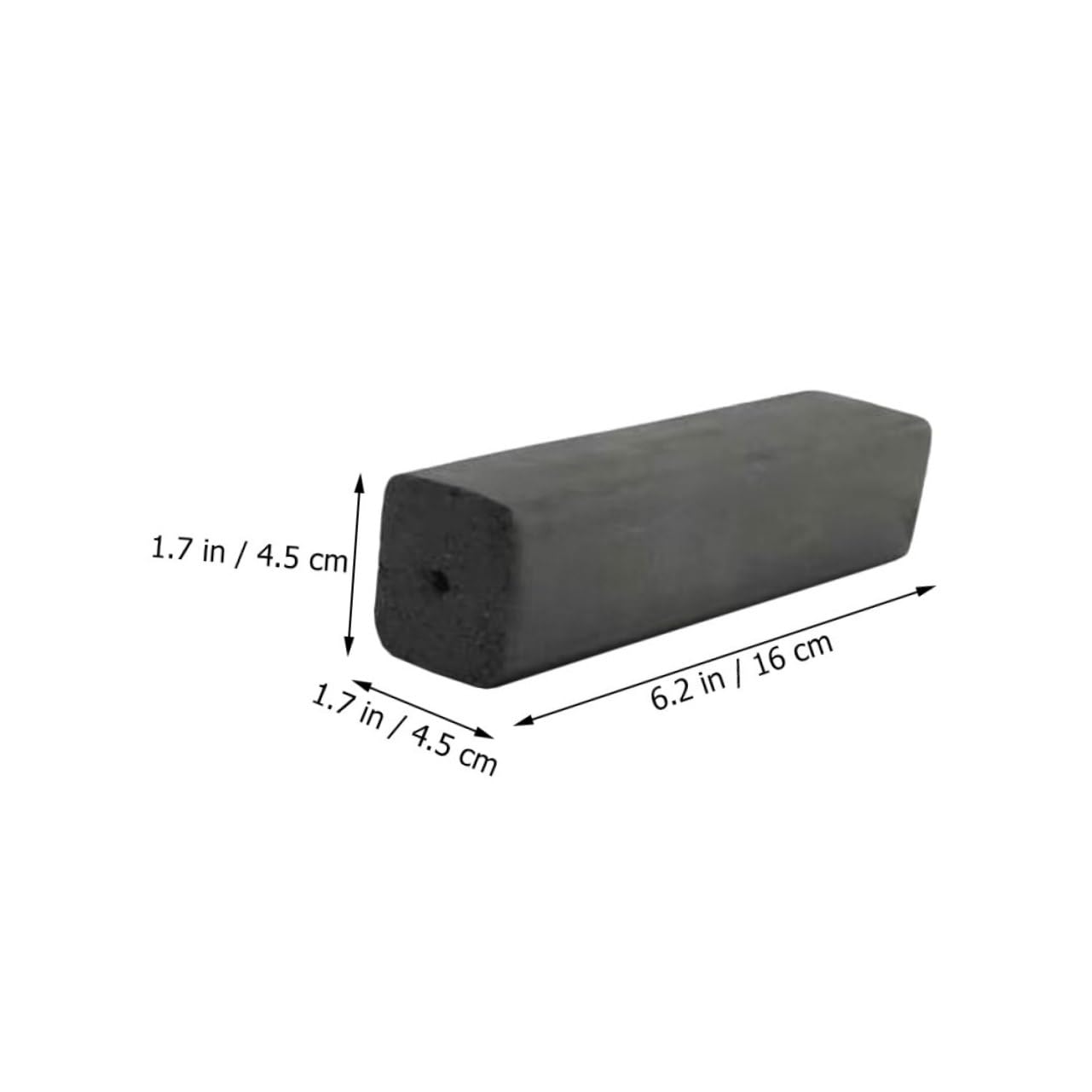 ibasenice Carbón Vegetal para Barbacoa 5 Pastillas de Madera y Bambú | Negro, Uso en Cocina y Parrilla, Formato de 5 Piezas, Apto para Profesional y Principiante de Camping