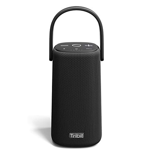 Bluetooth Lautsprecher Tribit StormBox Pro Tragbare Lautsprecher mit hochgetreuer 360° Soundqualität, XBass, 24 Stunden Batterielaufzeit, und IP67 Wasserbeständig
