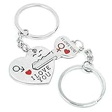 Este elegante llavero tiene el tamaño ideal y organiza todas las llaves importantes de su automóvil, motocicleta, casa, etc. con el resistente llavero. ¡Muéstrale a tu pareja y persona favorita lo que significan para ti con este dulce regalo!