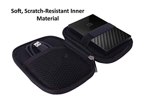 Image of Saco Shock Proof External Hard Disk Case for Hitachi 1TB Touro USB 3.0 External Hard Disk (Blue)