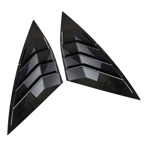 Spoiler latéral haut de gamme persiennes de lunette ABS pour VW