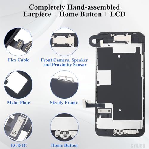 Image of for iPhone 8 SE 3rd 2nd Gen Screen Replacement with Home Button