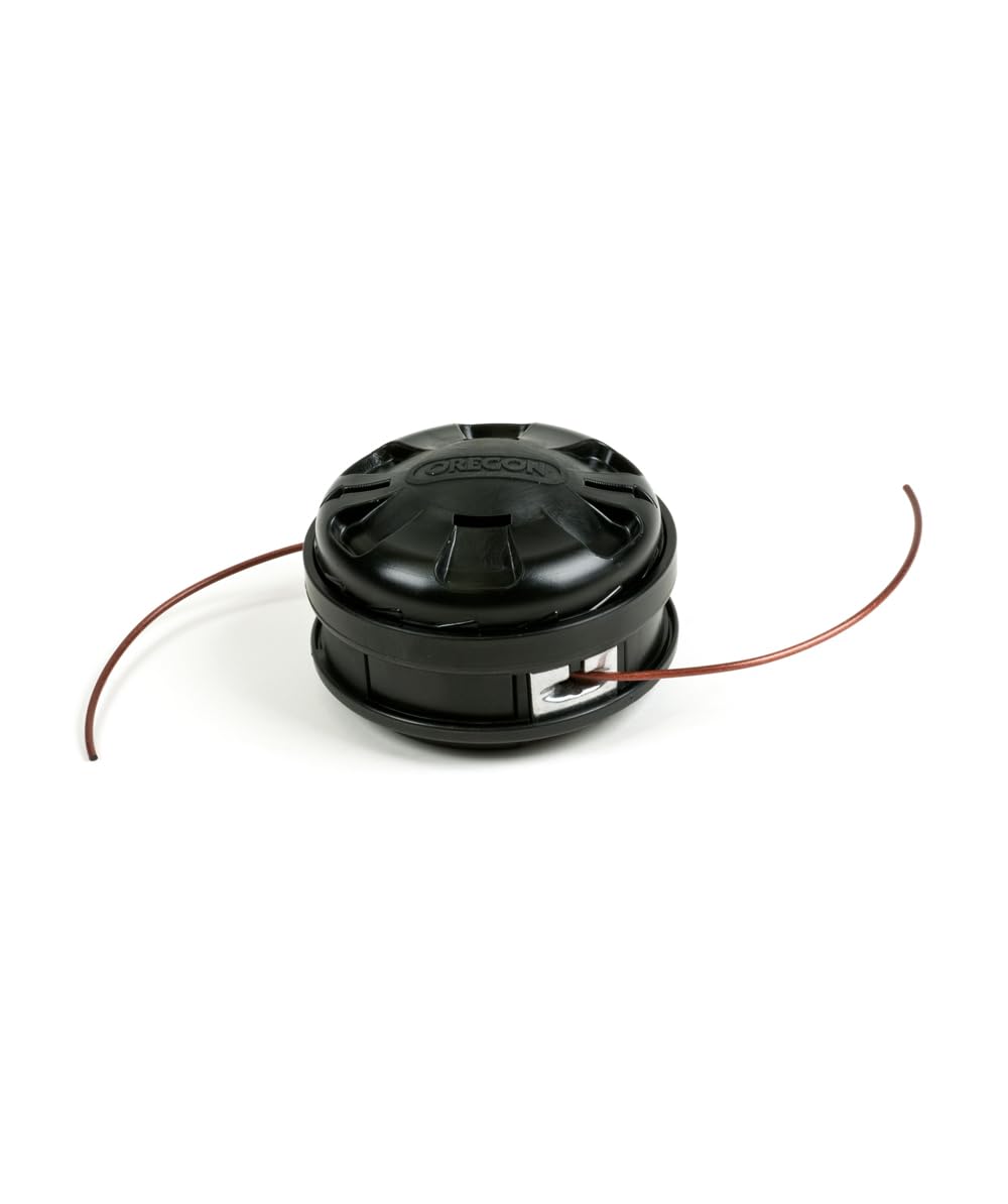 Oregon Lightning Load Pro Tap and Go Bump Feed 109mm Universal Strimmer Head, Trimmer Head for Grass, Weeds & Thick Vegetation, Fits Most Strimmer Models, such as Stihl, Bosch, Ryobi, Worx and More