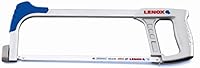Lenox High Tension Hacksaw Frame with Blade - 20,000 PSI Tension, Ergonomic Grip for Precise, Fatigue-Free Cuts