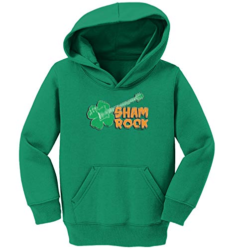 Sham Rock - Shamrock St. Patrick's Day Toddler/Youth Fleece Hoodie2