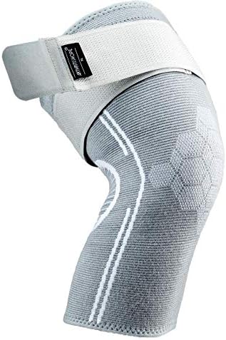 ArthritisHope Bamboo Charcoal Knee Compression Sleeve for Knee Pain, Running, Weightlifting, Arthritis, Sports, Gym, ACL (Men and Women)