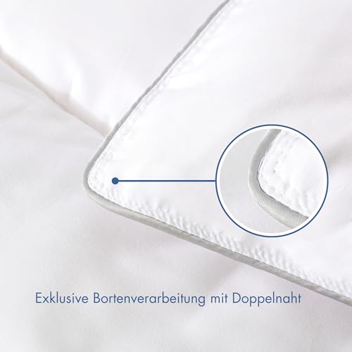 NORA HOME Winterbettdecke 135x200 Extra Warm 400 GSM – Kuschelige Bettdecke für kalte Winternächte, Daunengefühl ohne Daunen… – Ansicht 3